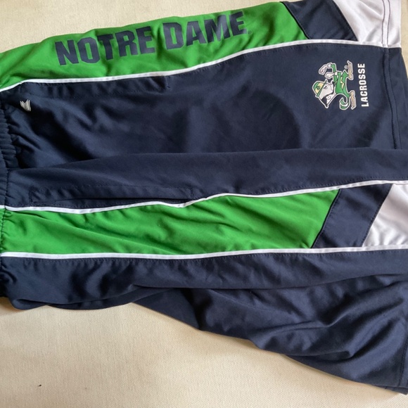 Colosseum Notre Dame Lacrosse Youth Shorts Size L (16-18) - Picture 2 of 7